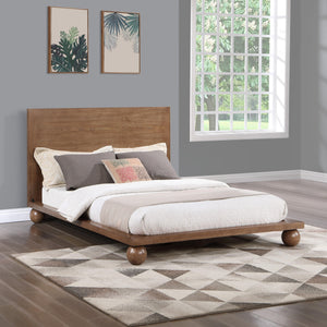 Meridian Kent Walnut Queen Bed (3 Boxes)