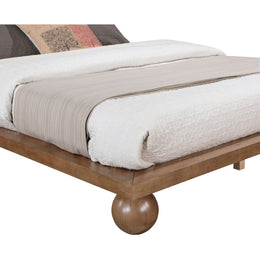 Meridian Kent Walnut Queen Bed (3 Boxes)
