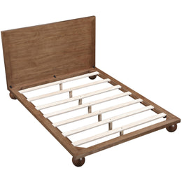 Meridian Kent Walnut Queen Bed (3 Boxes)