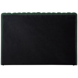 Meridian Nash Green Boucle Fabric Twin Bed