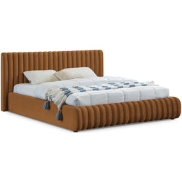 Meridian Nico Saddle Velvet King Bed