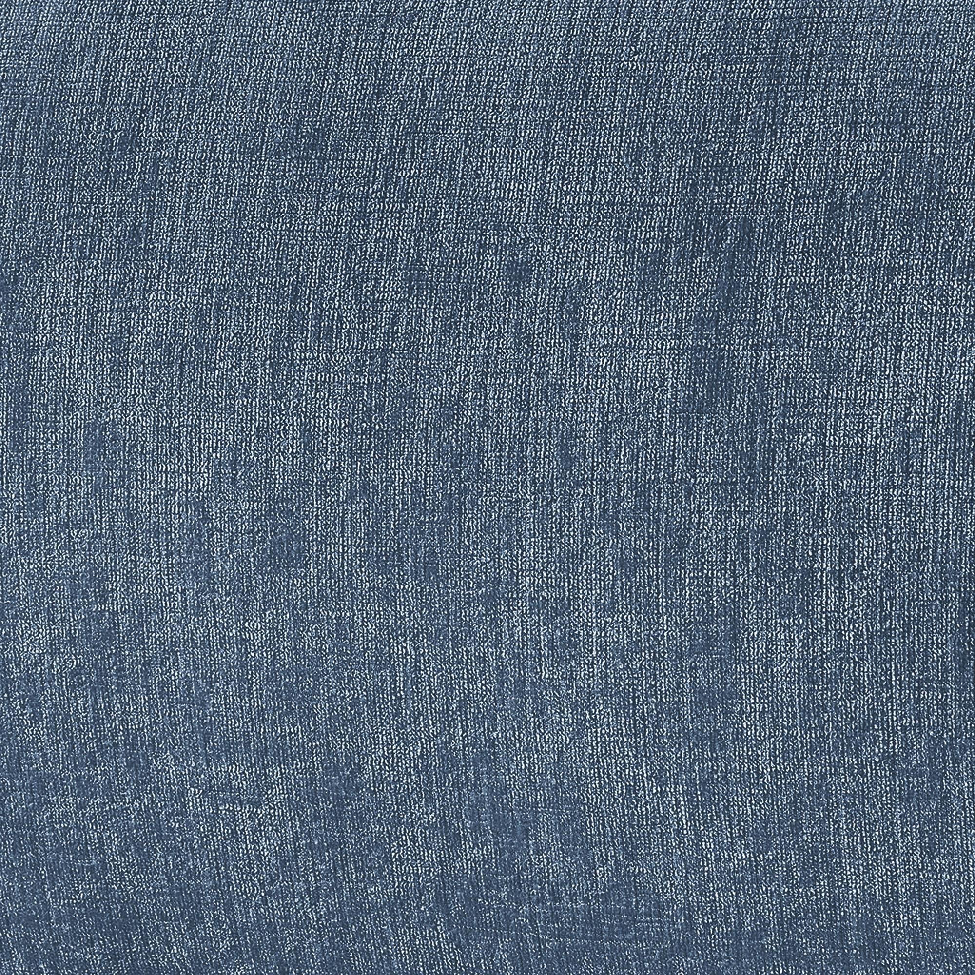 Meridian Paxton Light Blue Chenille Fabric Twin Bed (3 Boxes)