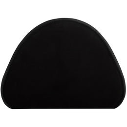 Meridian Rudy Black Teddy Fabric Twin Bed