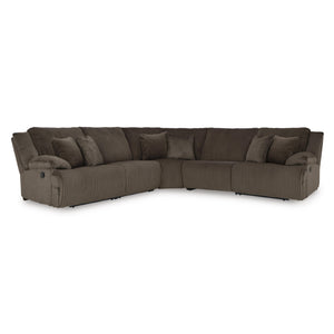 Swipe Furniture Exclusive Design Top Tier Reclining Fabric 5 pc Sectional 9270540/9270519/9270577/9270546/9270541