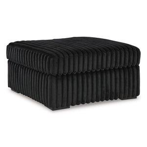 Swipe Furniture Exclusive Design Midnight-Madness Fabric Ottoman 9810308