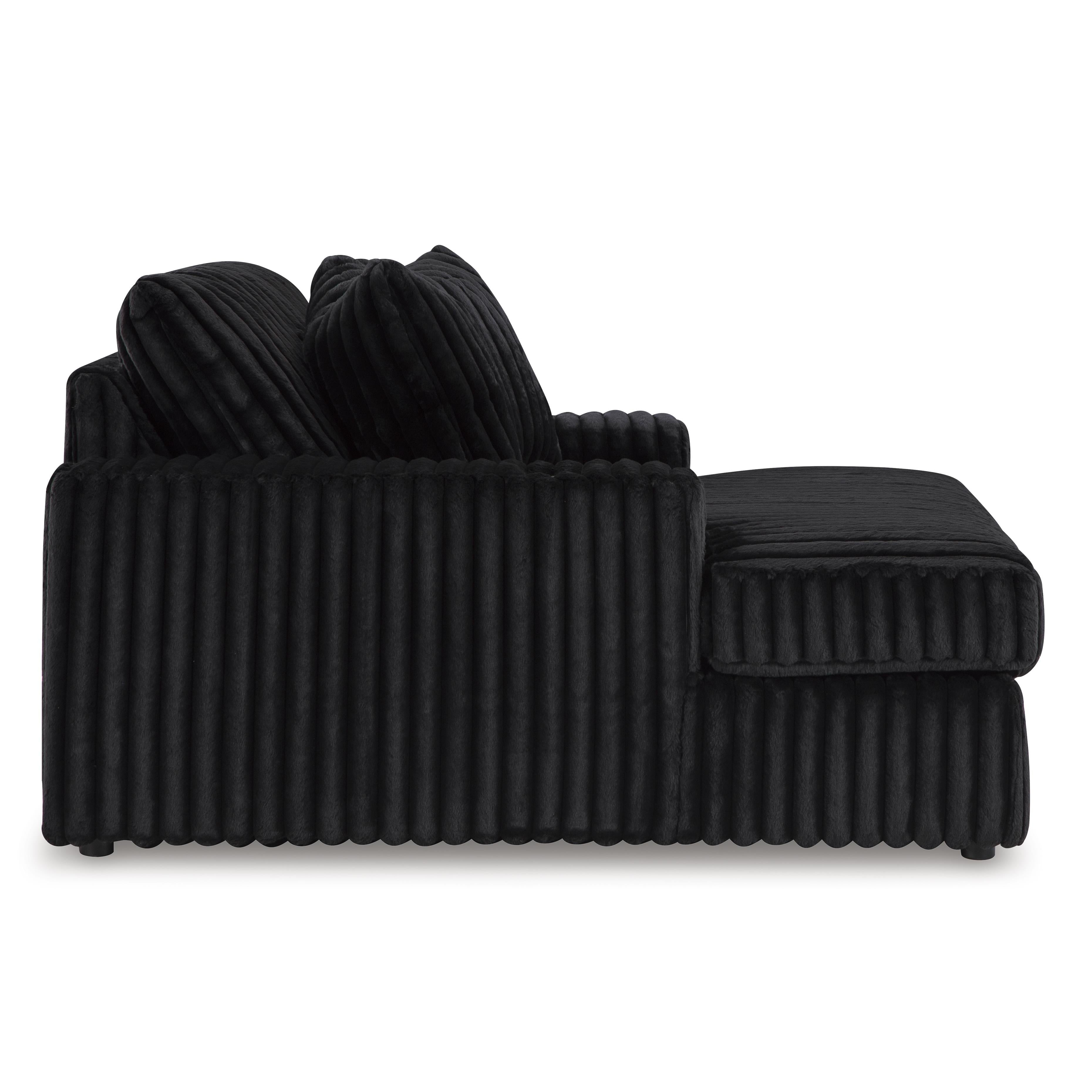 Swipe Furniture Exclusive Design Midnight-Madness Fabric Chaise 9810315