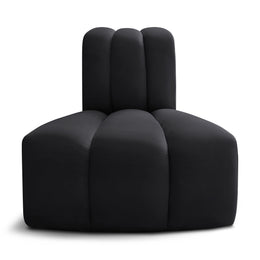 Meridian Arc Black Velvet Reverse Corner