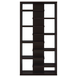 Altmark 71-inch 8-shelf Open Bookcase Cappuccino