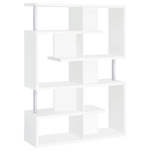 Hoover 63-inch 5-shelf Bookshelf Black