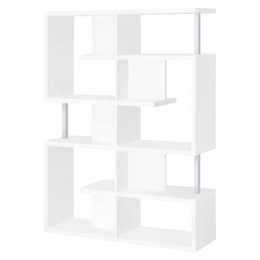Hoover 63-inch 5-shelf Bookshelf Black