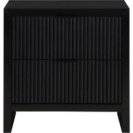 Meridian Fairfax Black Night Stand