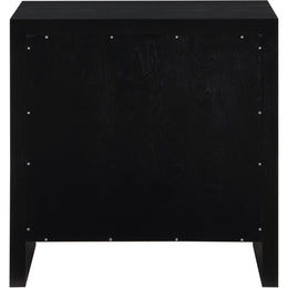 Meridian Fairfax Black Night Stand