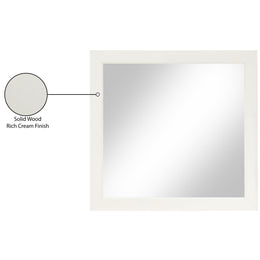 Meridian Fairfax Cream Mirror