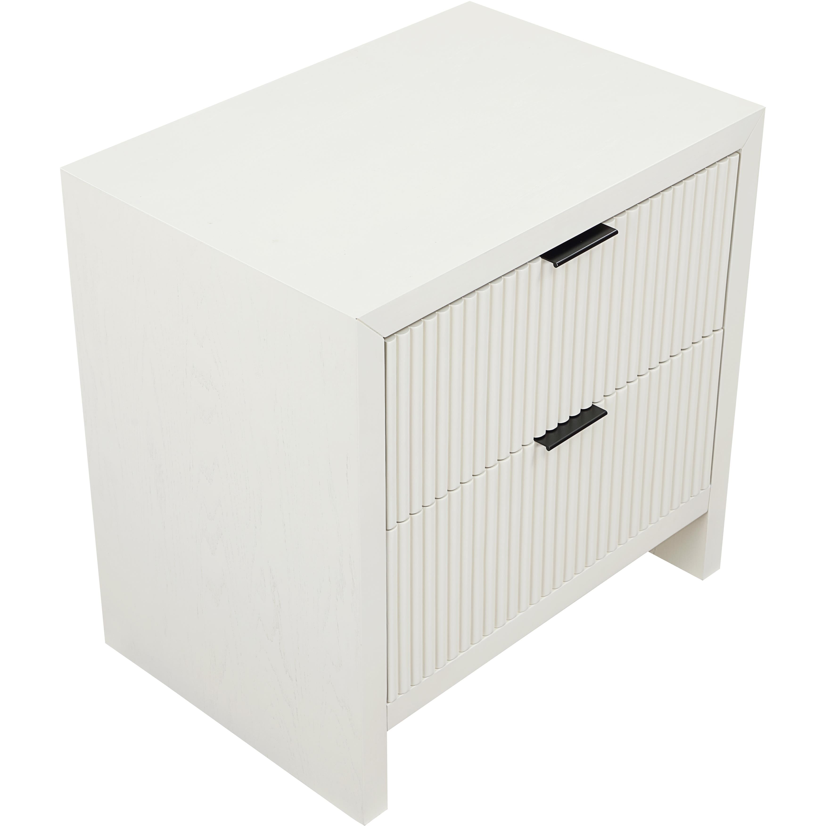 Meridian Fairfax Cream Night Stand