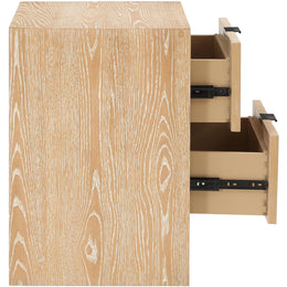 Meridian Fairfax Natural Night Stand
