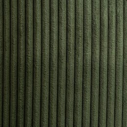 Meridian Roy Green Microsuede Fabric Ottoman/Stool