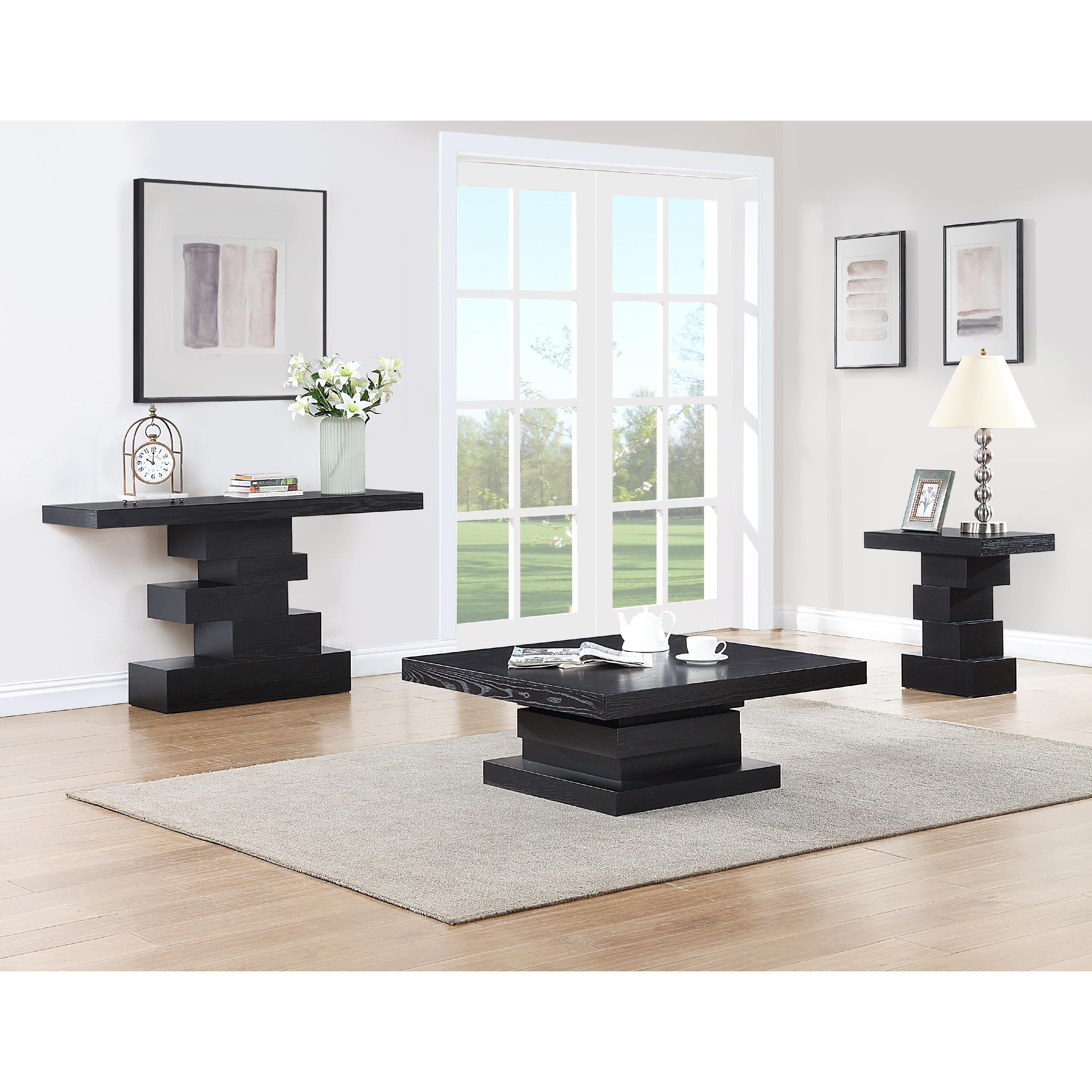 Meridian Westmount Black End Table