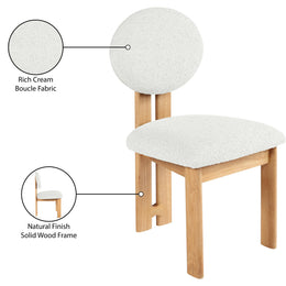 Meridian Napa Cream Dining Chair