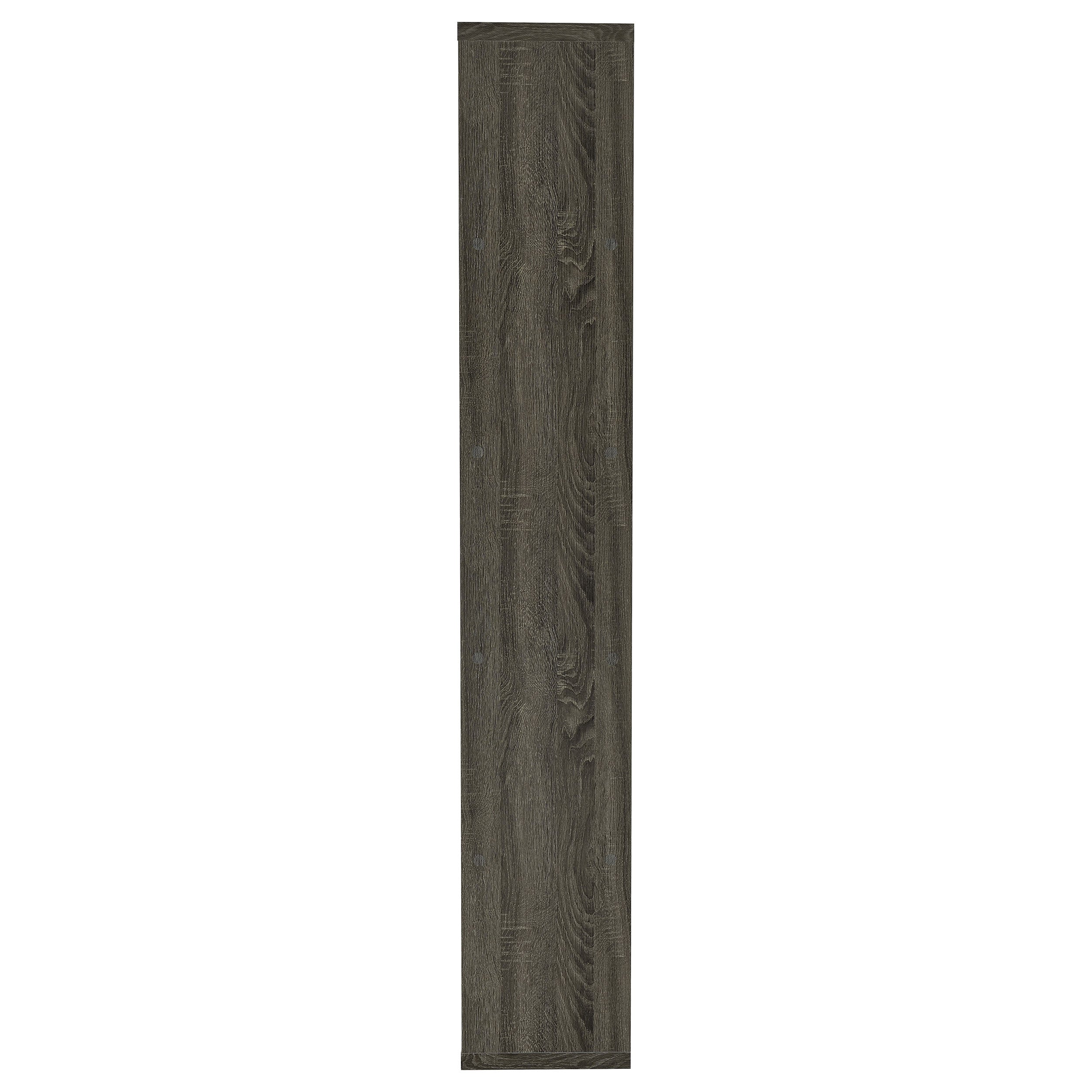 Harrison 71-inch 5-shelf Bookshelf Weathered Grey
