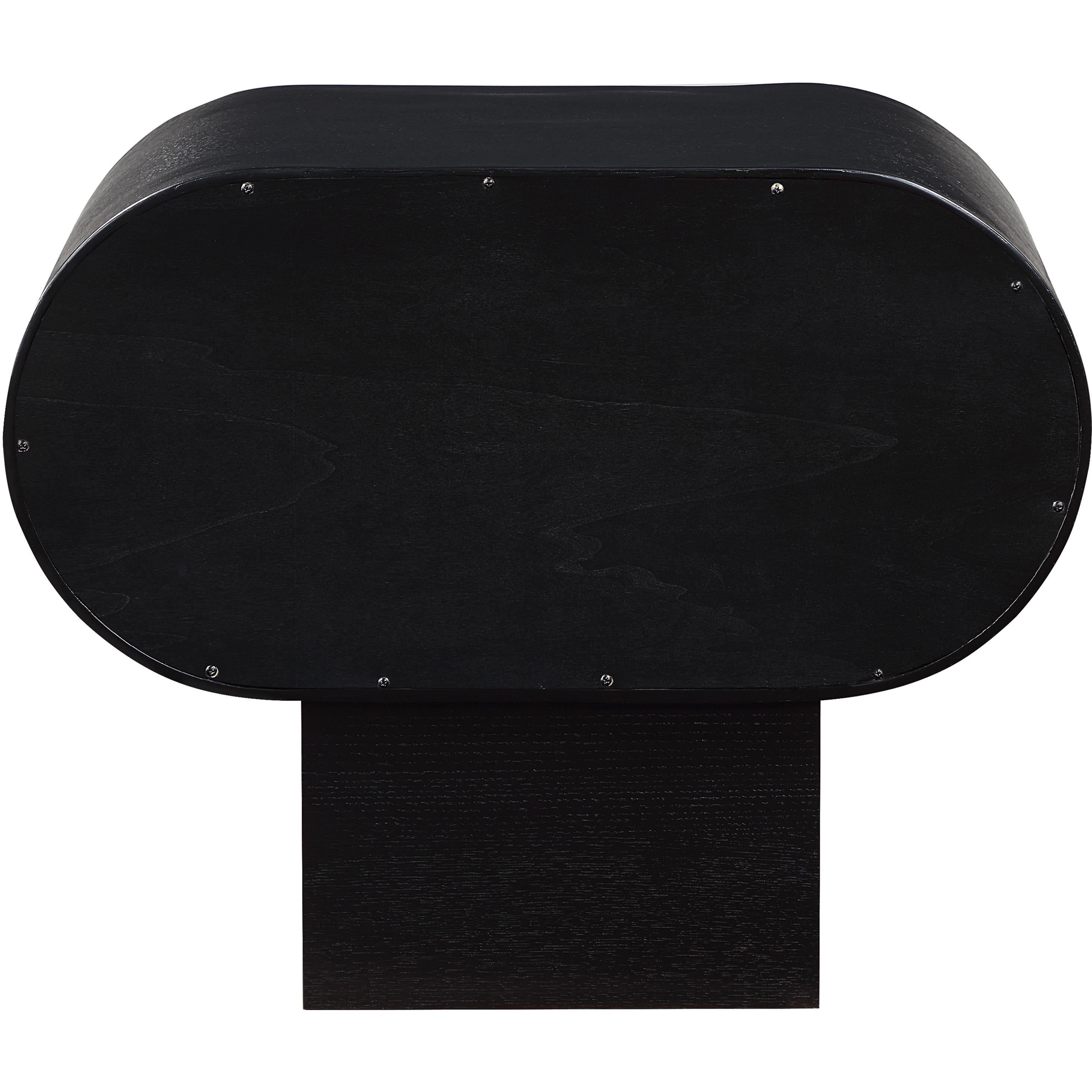 Meridian Harlow Black Night Stand