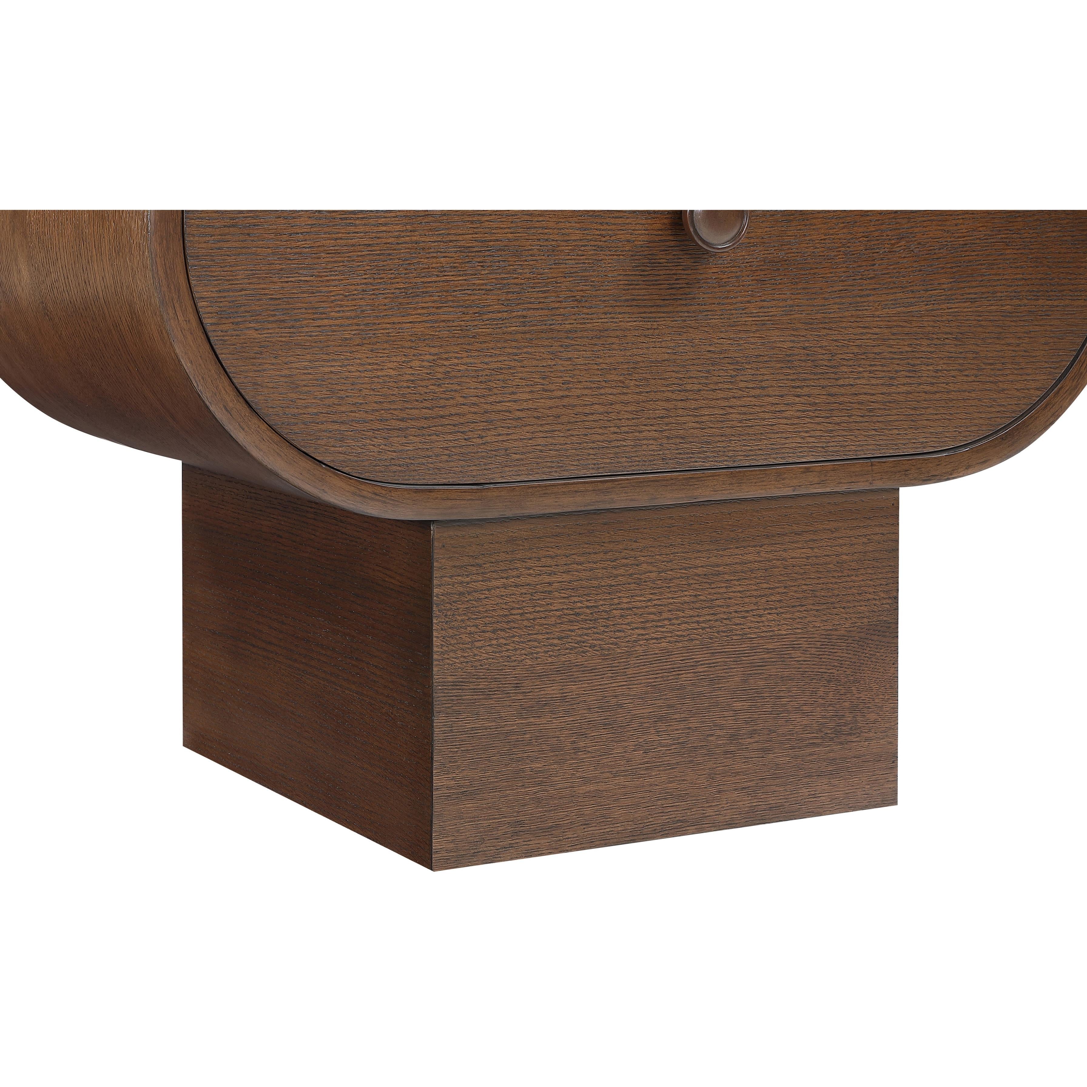 Meridian Harlow Brown Night Stand