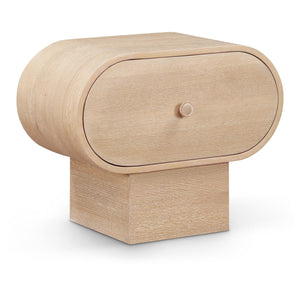 Meridian Harlow Natural Night Stand