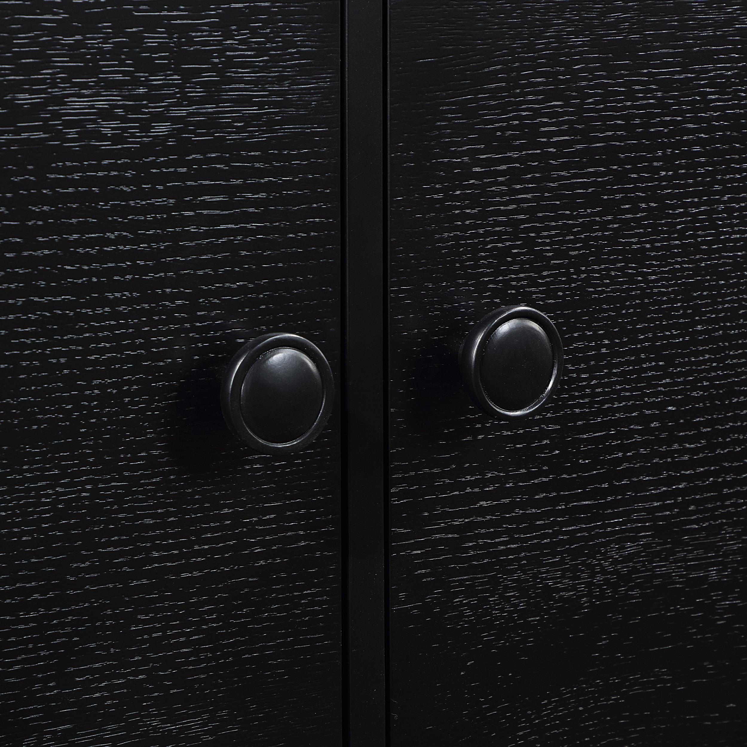 Meridian Harlow Black Sideboard/Buffet