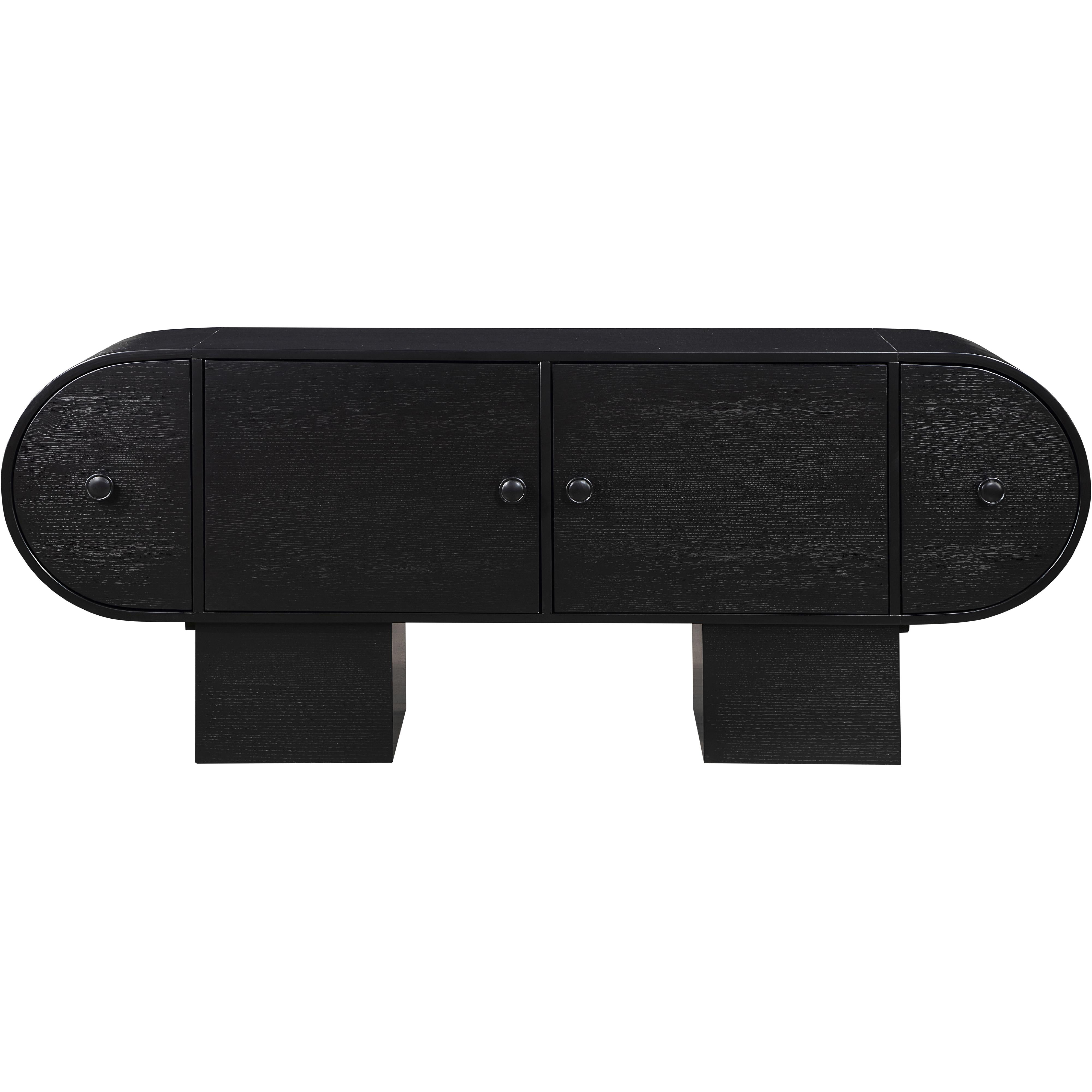 Meridian Harlow Black Sideboard/Buffet