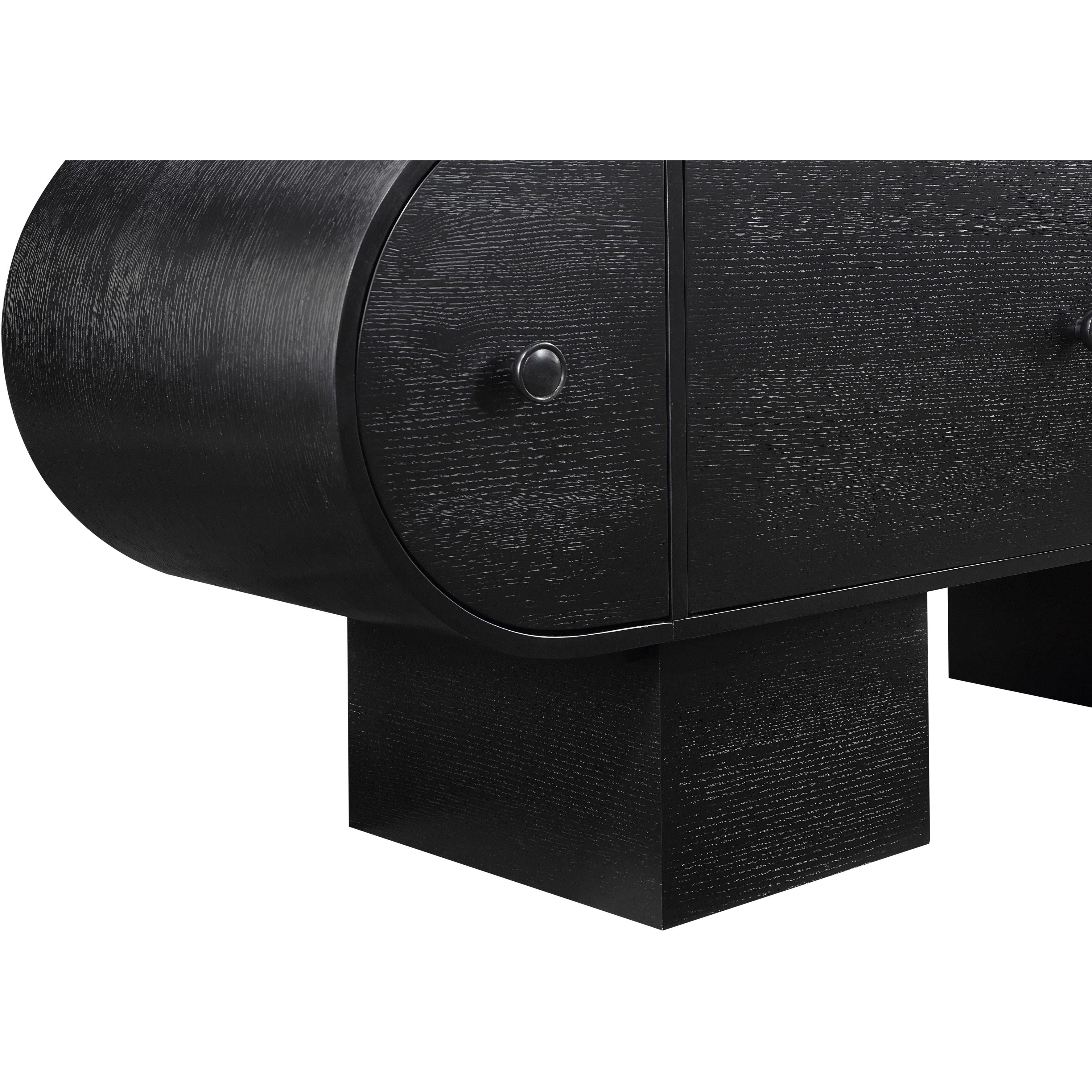 Meridian Harlow Black Sideboard/Buffet