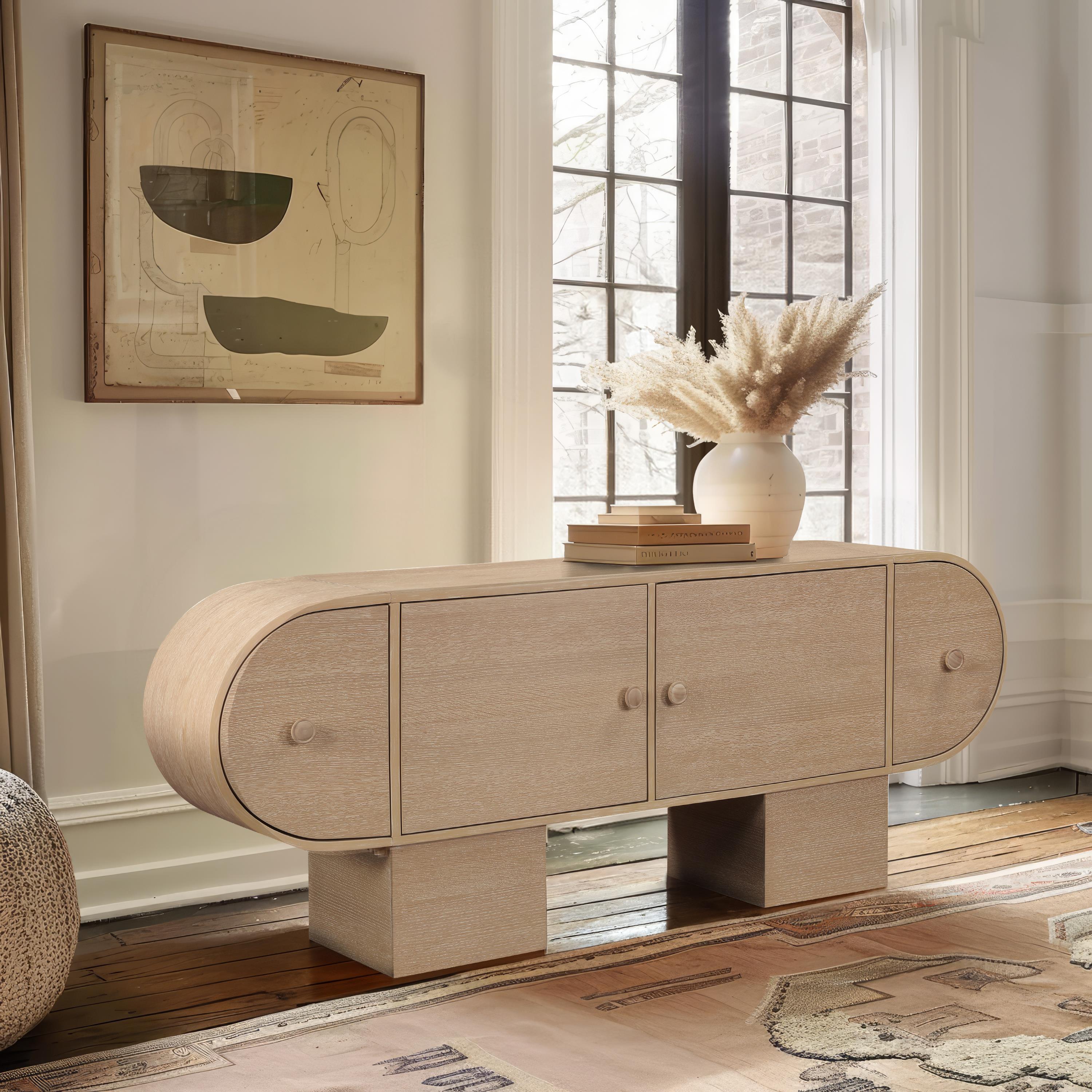 Meridian Harlow Natural Sideboard/Buffet