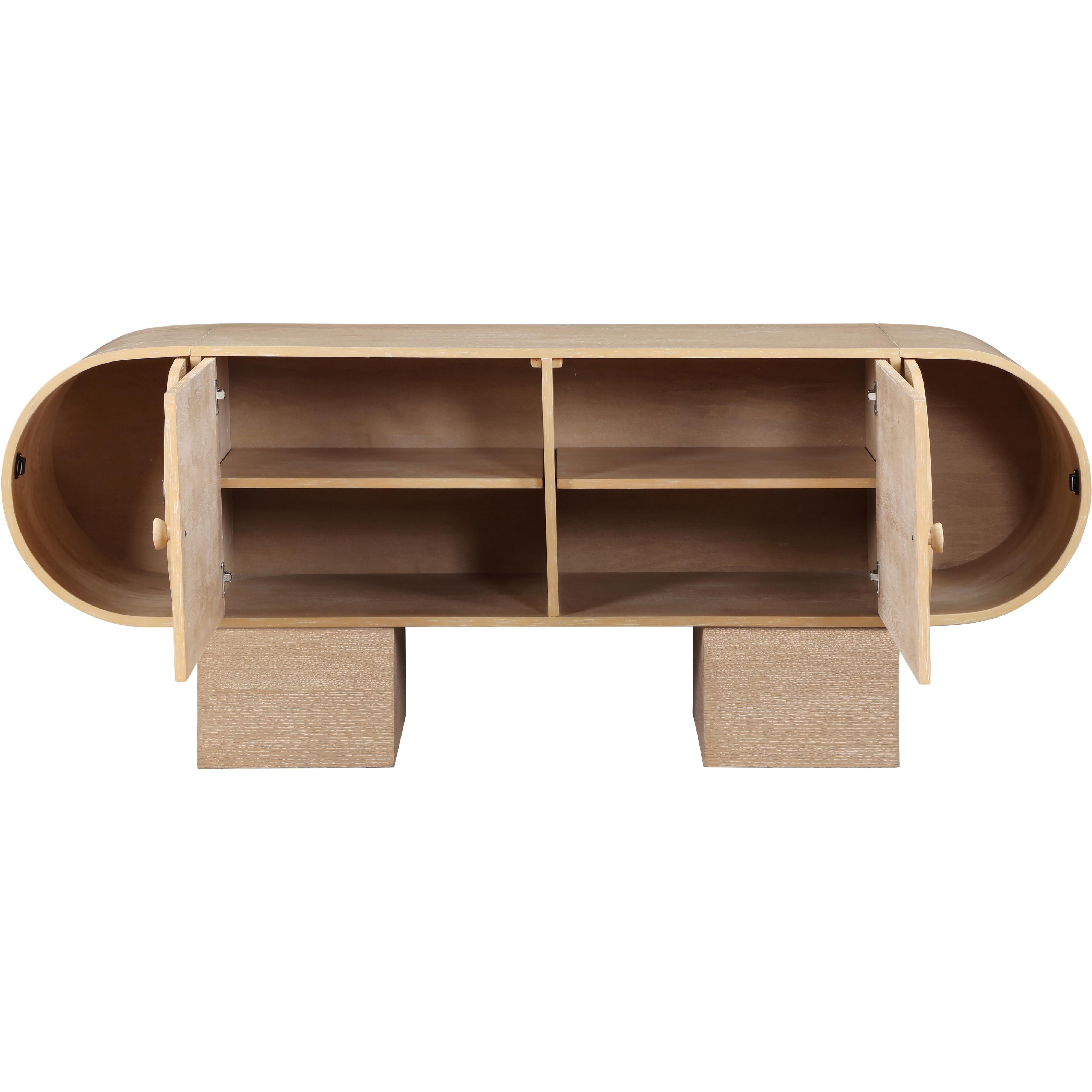 Meridian Harlow Natural Sideboard/Buffet