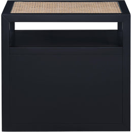 Meridian Cole Black Night Stand