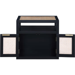Meridian Cole Black Night Stand