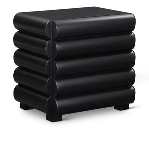 Meridian Maverick Black Night Stand / Side Table
