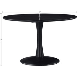 Meridian Holly Black Dining Table