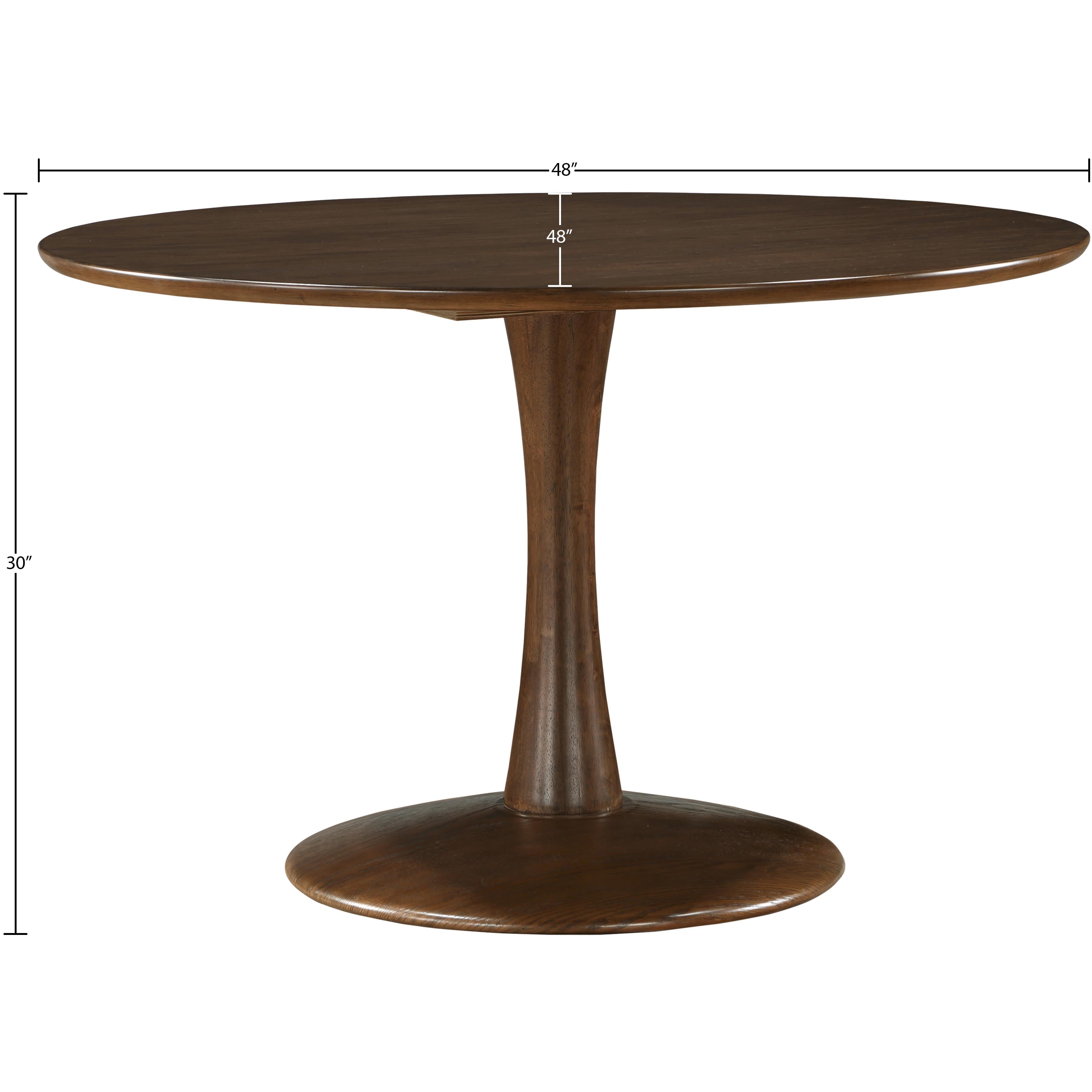 Meridian Holly Brown Dining Table