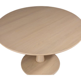 Meridian Holly Natural Oak Dining Table