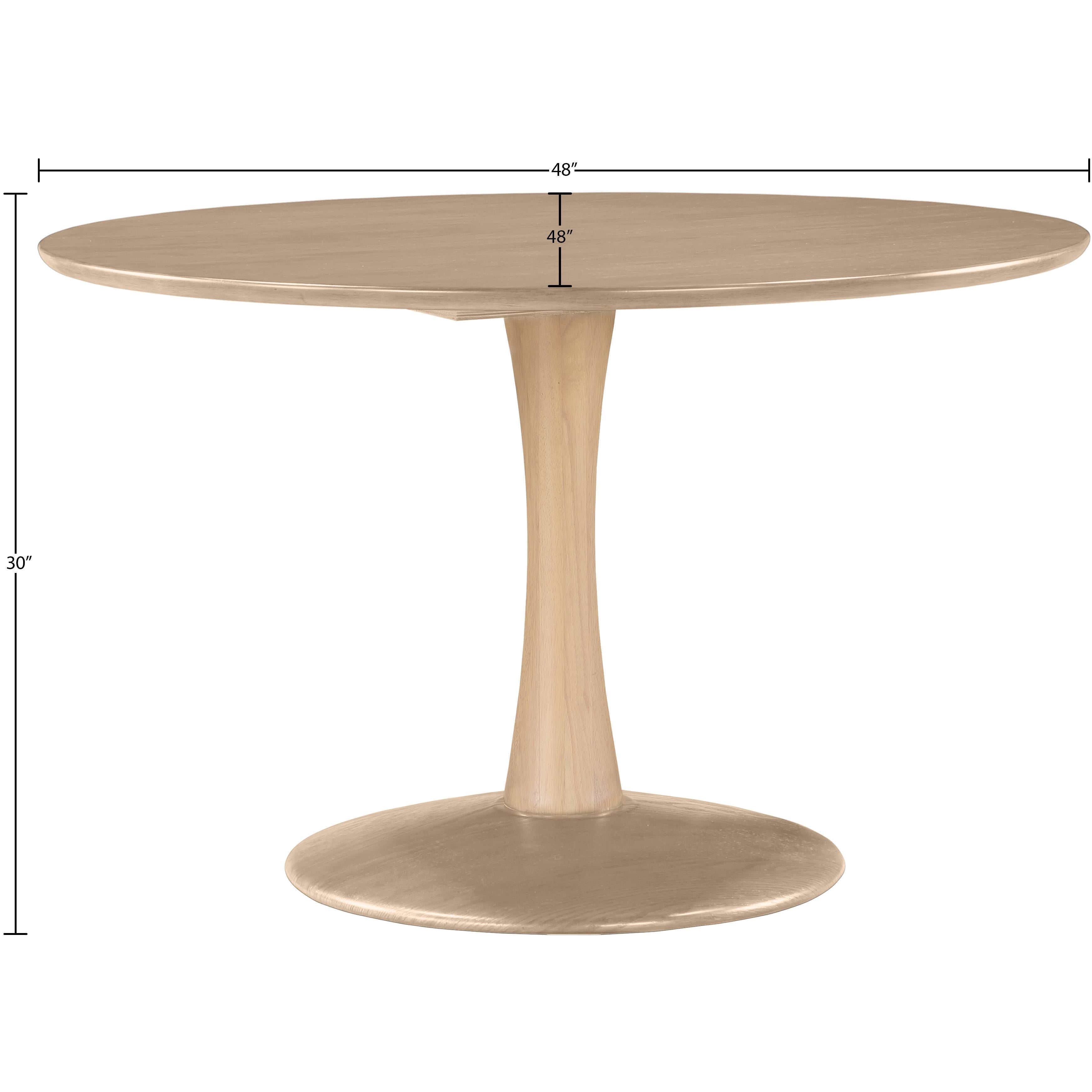 Meridian Holly Natural Oak Dining Table