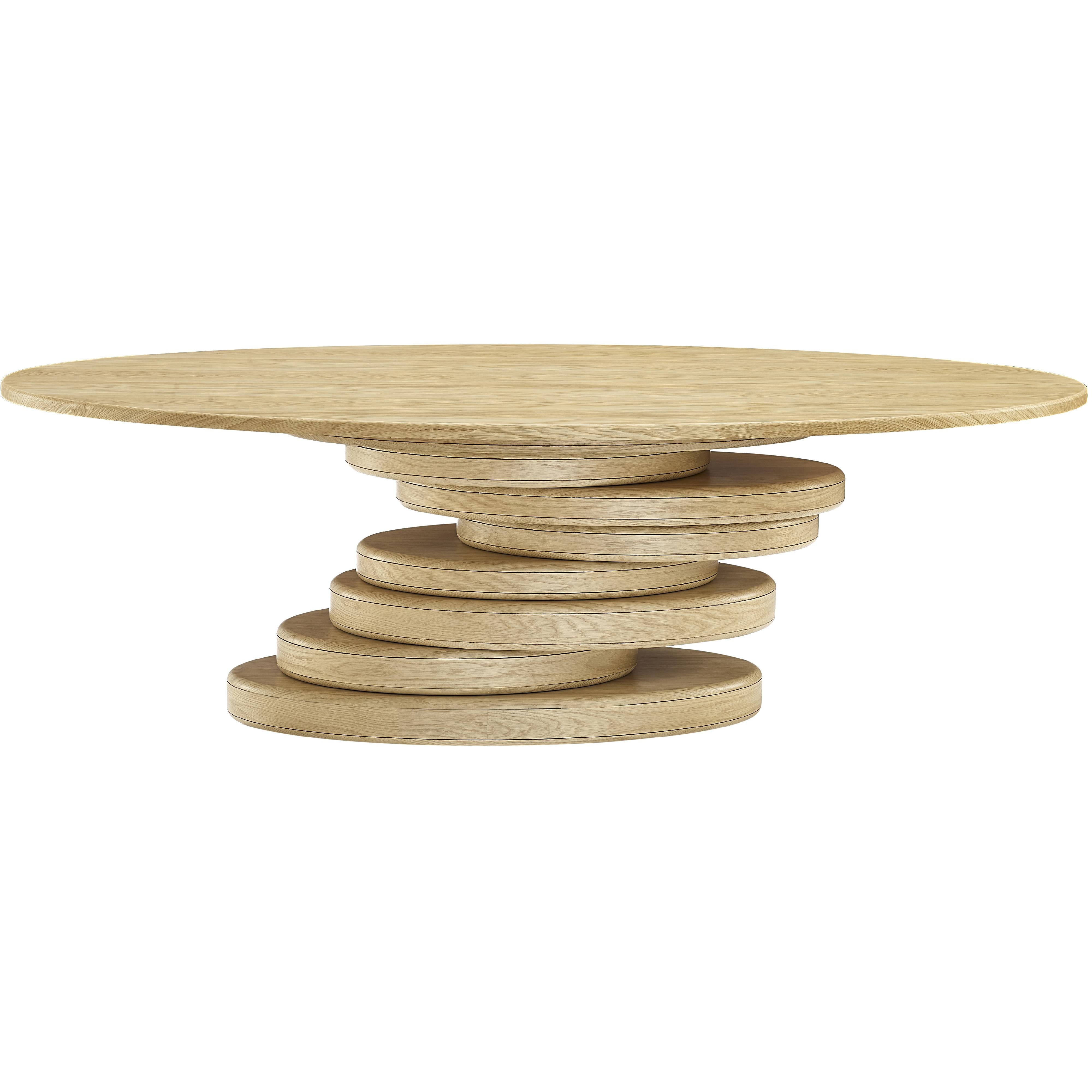 Meridian Moriah Oak Dining Table