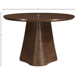 Meridian Bernada Brown Dining Table