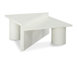 Meridian Pavillion White Coffee Table
