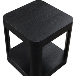 Meridian Reeves Black End Table