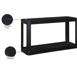 Meridian Reeves Black Console Table