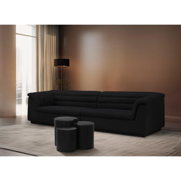Meridian Dimple Black End Table