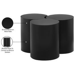 Meridian Dimple Black Coffee Table