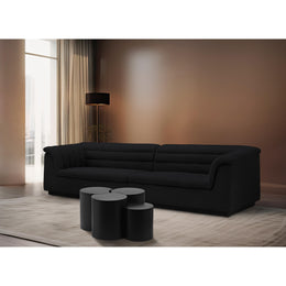 Meridian Dimple Black Coffee Table