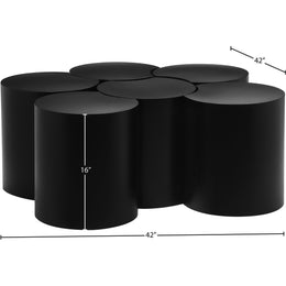 Meridian Dimple Black Coffee Table