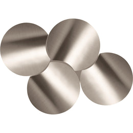 Meridian Dimple Silver Coffee Table
