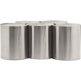 Meridian Dimple Silver Coffee Table
