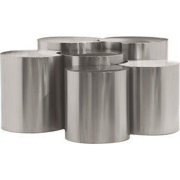 Meridian Dimple Silver Coffee Table